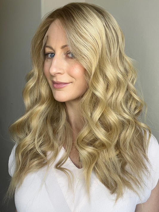 Fashion Cream Blonde Ladies Wig